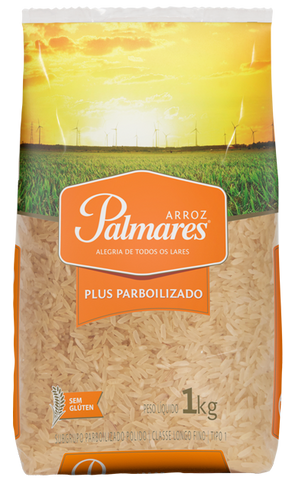 ARROZ PALMARES PARBOILIZADO T1 1KG