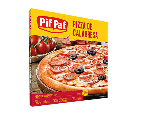 PIZZA PIF PAF DE CALABRESA 460G