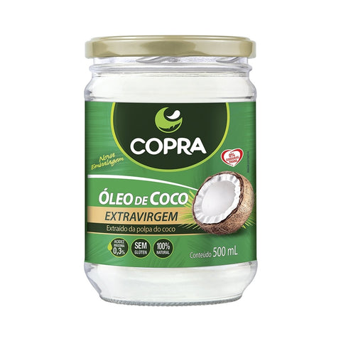 OLEO COCO COPRA EXTRA VIRGEM VD 500ml