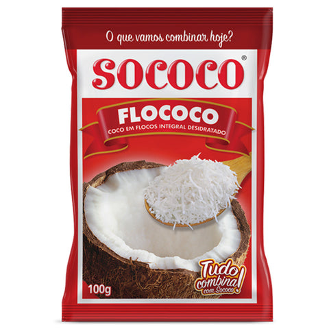COCO RALADO SOCOCO FLOCOS  100g