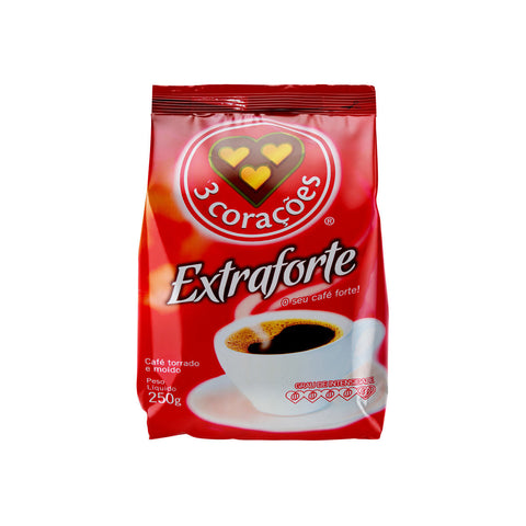 CAFE 3 CORACOES EXTRAFORTE 250G