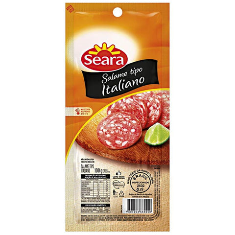 SALAME SEARA ITALIANO FAT 100G