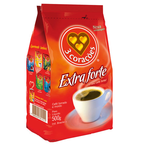 CAFE 3 CORACOES EXTRAFORTE 500G