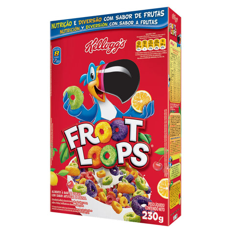 CEREAL KELLOGGS FROOT LOOPS 230G