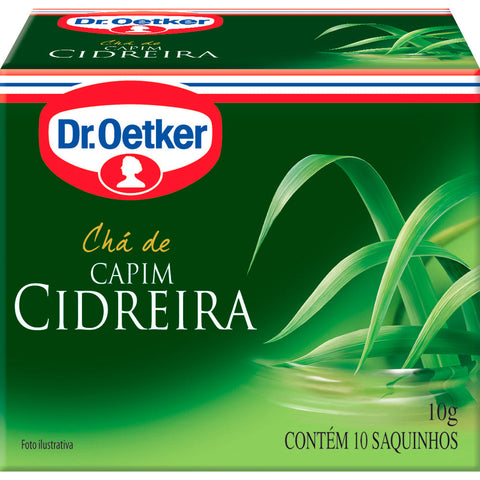 CHA DR OETKER CAPIM CIDREIRA C/10 10G