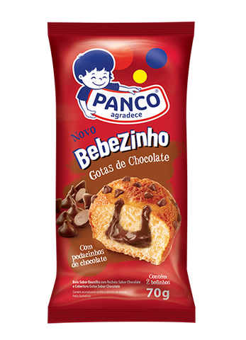 BOLO PANCO BEBEZINHO CHOCOLATE 70G