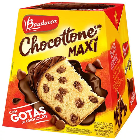CHOCOTTONE BAUDUCCO MAXI COM GOTAS CHOCOLATE 550g
