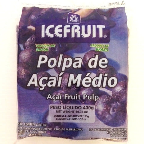POLPA ICEFRUIT ACAI C/4 400G