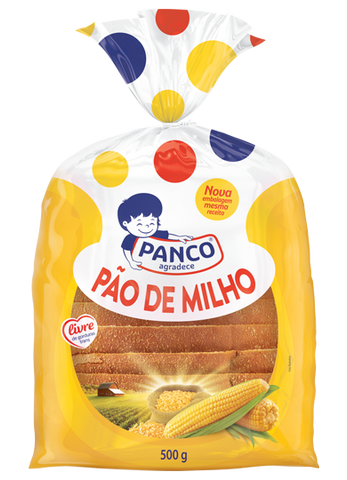 PAO PANCO MILHO 500G