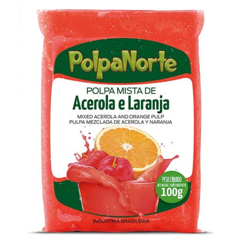 POLPA NORTE ACEROLA C/LARANJA 100g