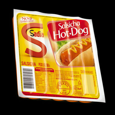 SALSICHA SADIA HOT DOG 500g
