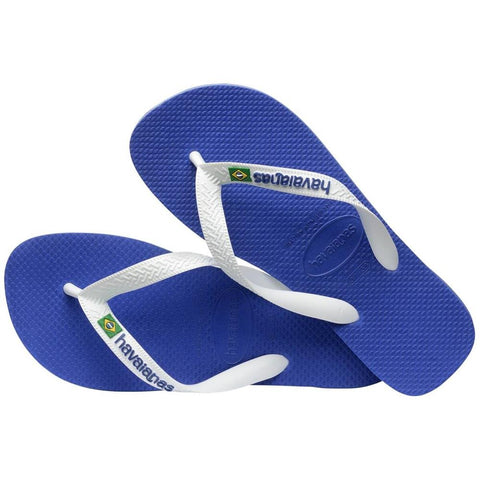 HAVAIANAS BRASIL LOGO AZUL NAVAL 37/38