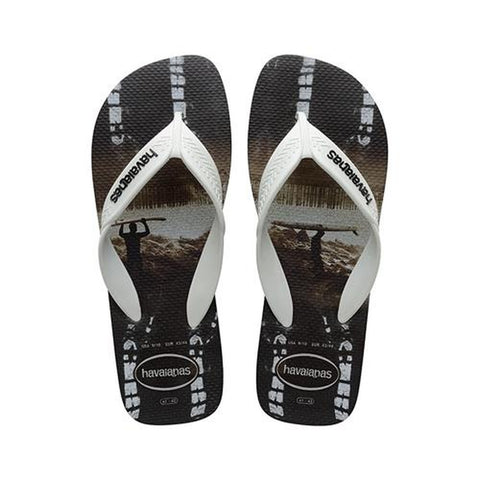 HAVAIANAS SURF PRETO/BRANCO 41/42