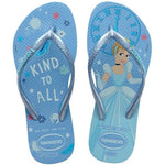 HAVAIANAS KIDS SLIM PRINCESS AZUL WATER 29/30