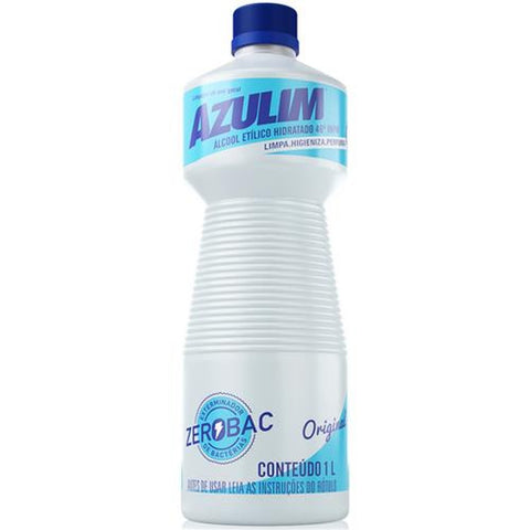 ALCOOL AZULIM 46% BACTERICIDA 1L CRISTAL