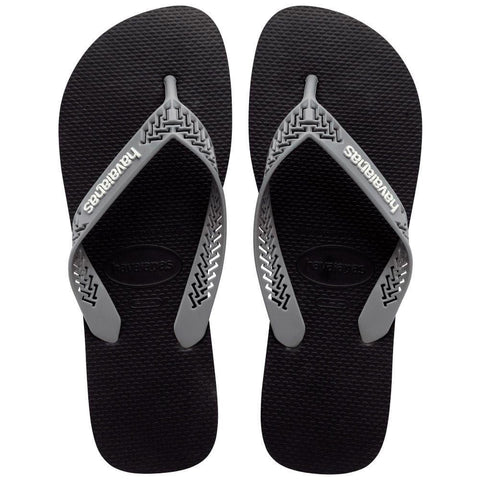 HAVAIANAS POWER LIGHT SOLID PRETO/CIN ACO 39/40