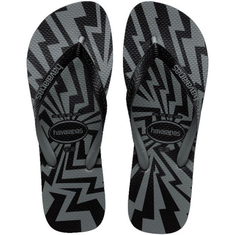 HAVAIANAS TOP CRASH MIX PRETO/CINZA 37/38