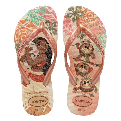 HAVAIANAS KIDS SLIM PRINCESS ROSA CLAY 35/36