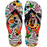 HAVAIANAS DISNEY STYLISH BEGE PALHA/PRETO/BLOOD OR 39/40