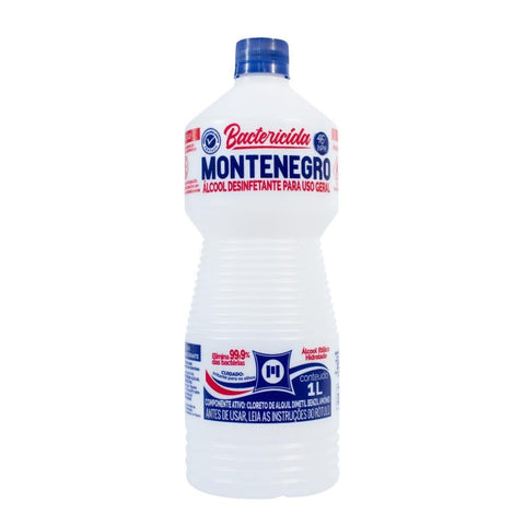 ALCOOL MONTENEGRO 46% BACTERICID 1L