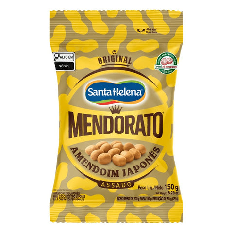 AMENDOIM STA HELENA MENDORATO 150G JAPONES