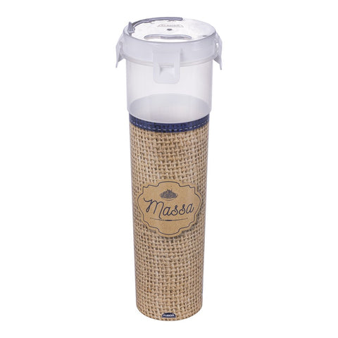 PORTA ESPAGUETE PLASUTIL DEC C/TAMPA DOSADORA