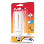 LAMPADA OUROLUX 3U 15W 127V