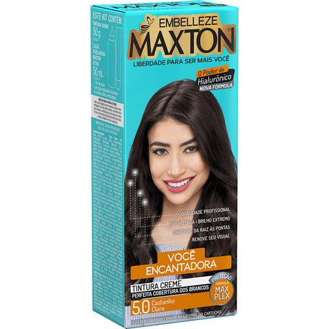 TINTA MAXTON 5.0 CASTANHO CLARO