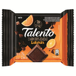 CHOCOLATE GAROTO TALENTO DARK 50% CACAU LARANJA 75g