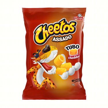BISCOITO ELMA CHIPS CHEETOS TUBO CHEDDAR 39g