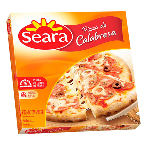 PIZZA SEARA CALABRESA 460G