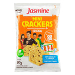 BISCOITO JASMINE MINI CRACKERS VEGAN ORIGINAL 80g