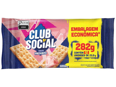 BISCOITO CLUB SOCIAL 282G PRESUNTO