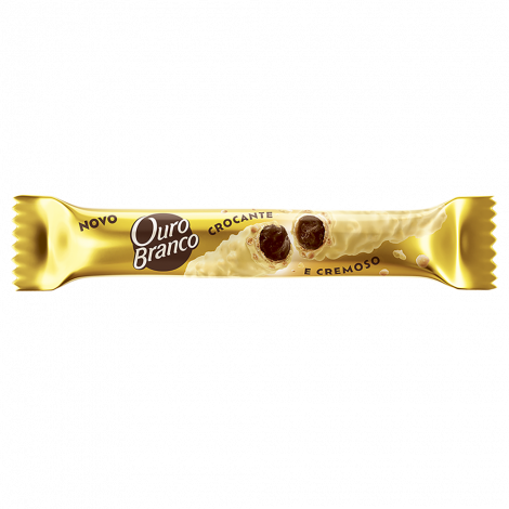 BISCOITO LACTA WAFER OURO BRANCO RECH 25g
