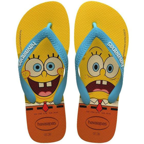 HAVAIANAS TOP SPONGEBOB AMARELO CITRICO 33/34