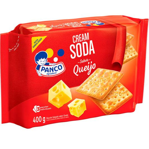BISCOITO PANCO CREAM SODA QUEIJO 400g