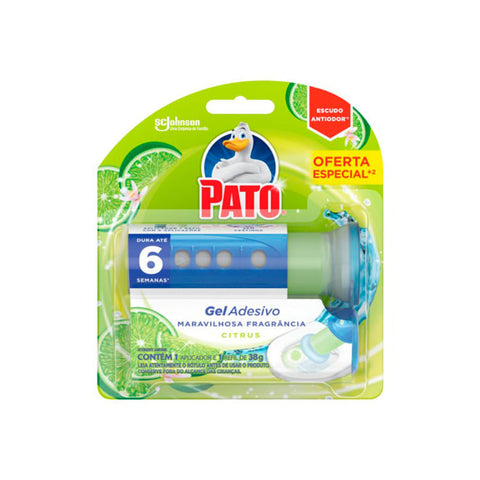 GEL ADESIVO PATO AP+RF 38g CITRUS