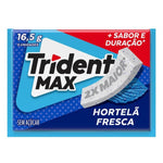 CHICLETE TRIDENT MAX HORTELA 16,5G