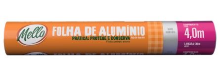 PAPEL ALUMINIO MELLO 30CMX4,0M