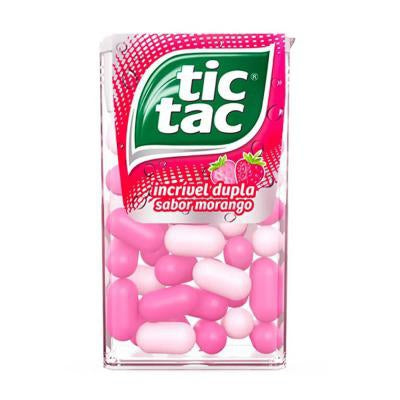 BALA TIC TAC MORANGO 14,5G