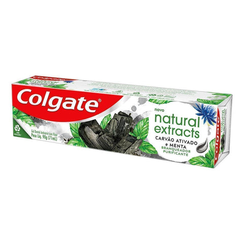 CREME DENTAL COLGATE NATURAL EXTRACTS CARVAO MENTA 90g