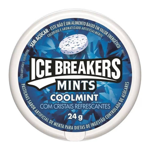 PASTILHA ICE BREAKERS MINTS COOLMINT ZERO 24g