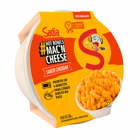 MACARRAO SADIA MACN CHEESE 300G CHEDDAR