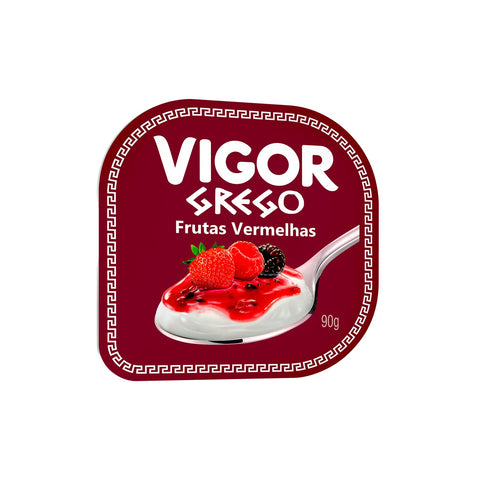 IOGURTE VIGOR GREGO FRUTAS VERMELHAS 90g