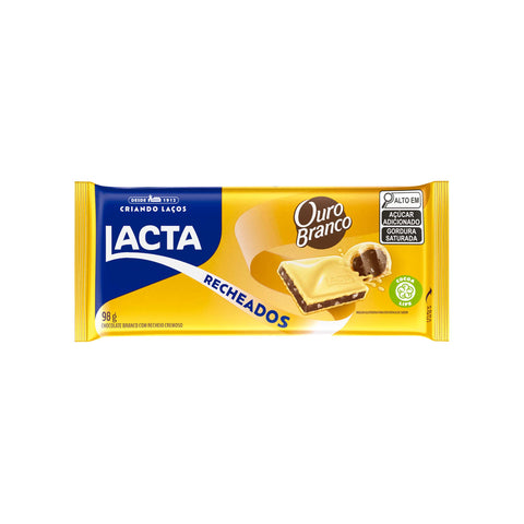 CHOCOLATE LACTA 98G OURO BRANCO
