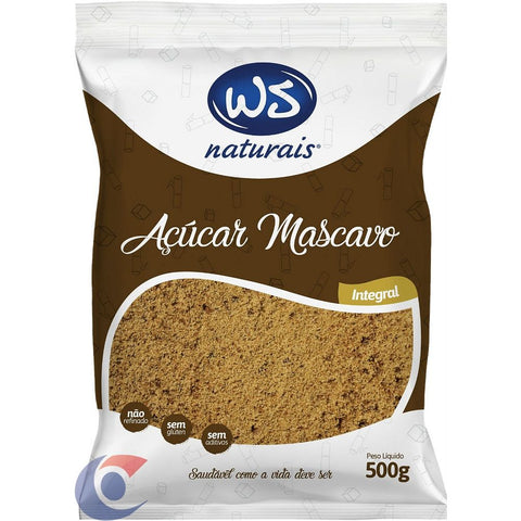 ACUCAR MASCAVO WS NATURAIS 500g