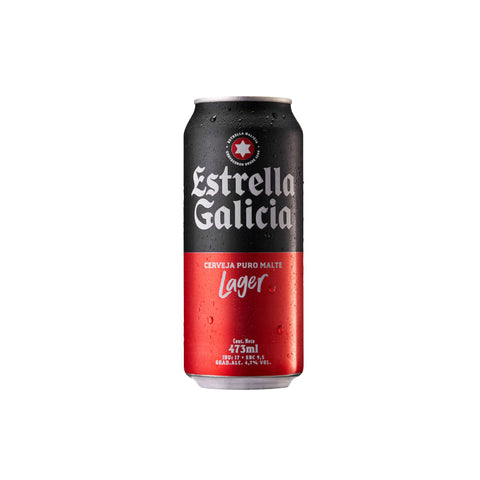 CERVEJA ESTRELLA GALICIA LAGER 473ml