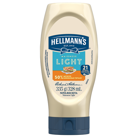 MAIONESE HELLMANNS LIGHT 335g