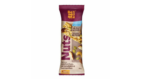 BARRA NUTS BRASIL 25G SEMENTES