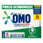 LAVA ROUPAS PO OMO LAVAGEM PERFEITA SANITIZANTE 800g